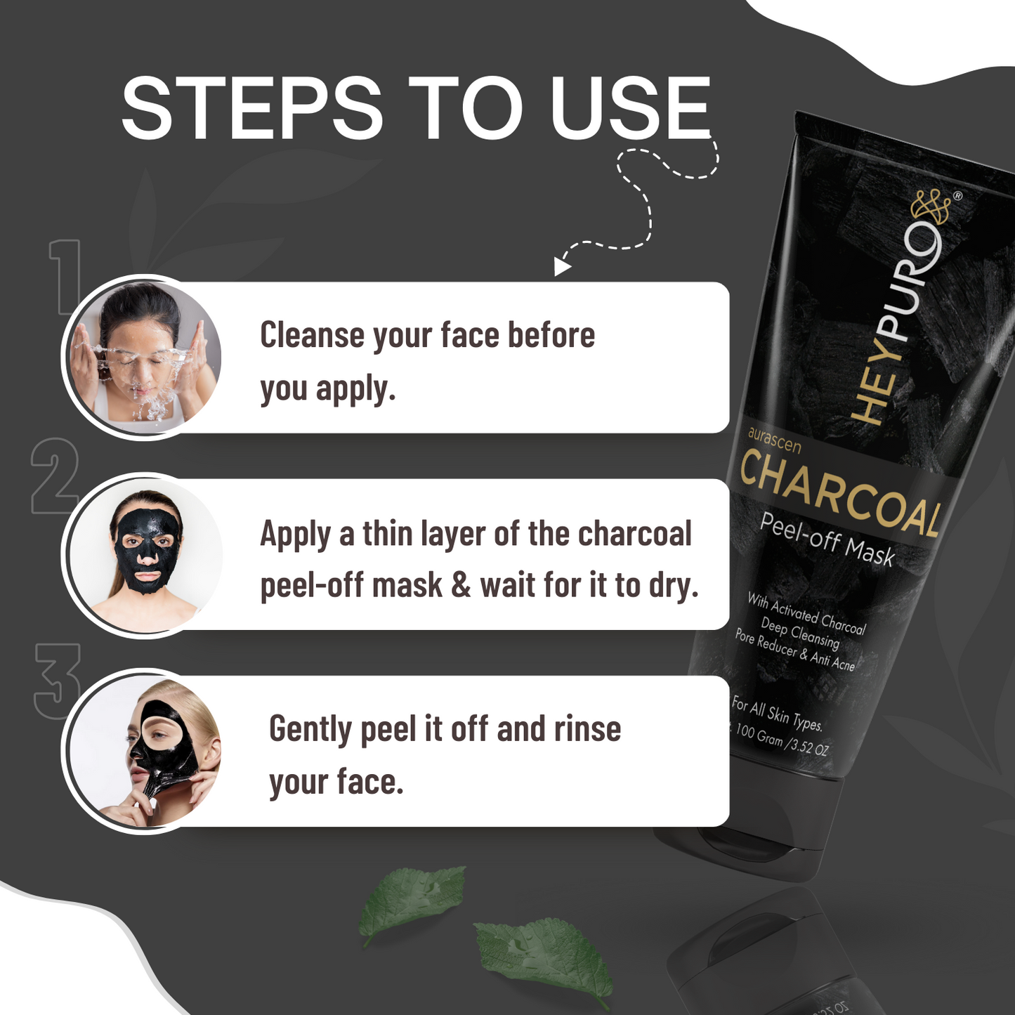Charcoal Peel-off Mask