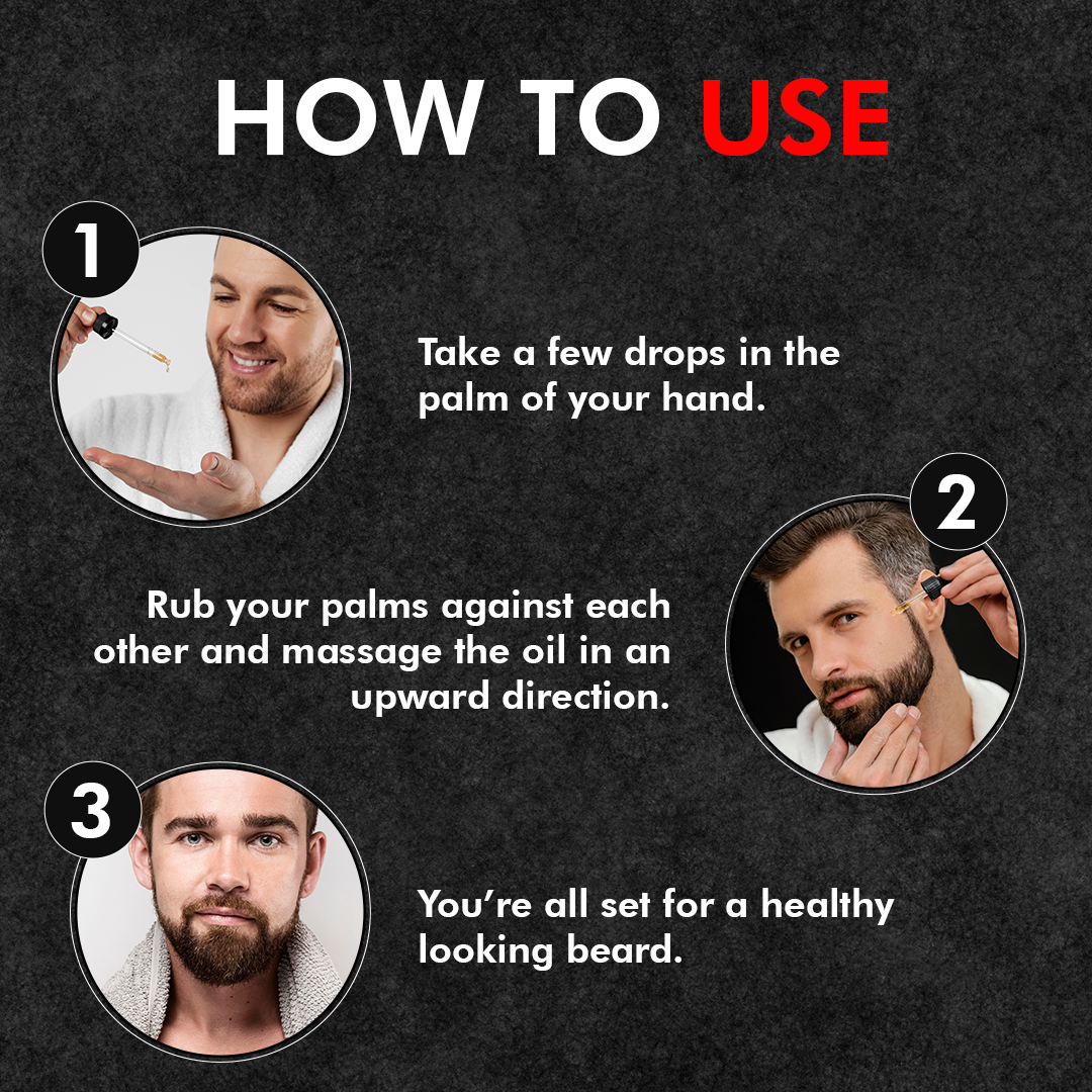 Advanced Beard Growth Oil - Buy 1 Get 1 FREE