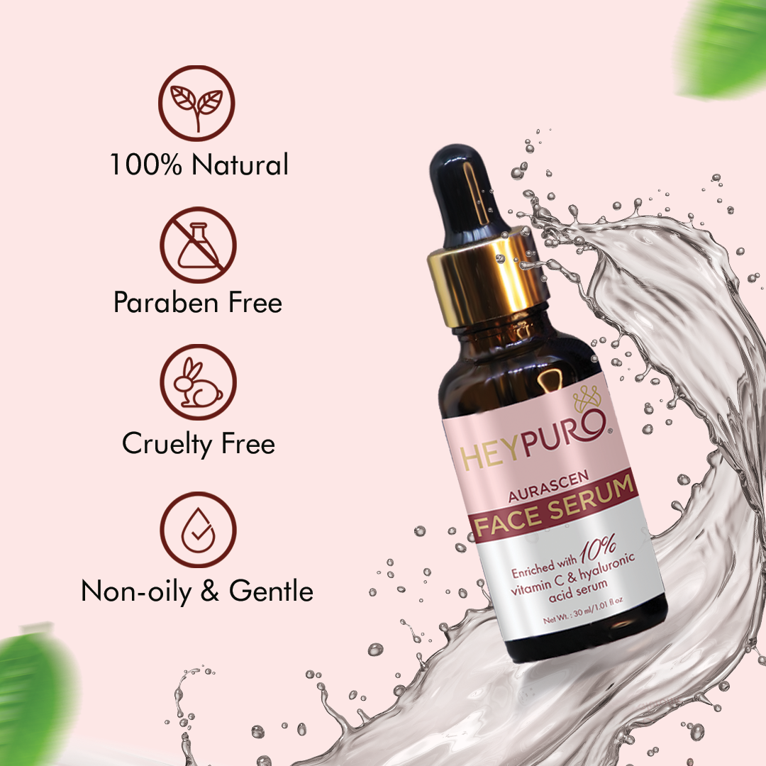 Face Serum with Vitamin C and Hyaluronic Acid