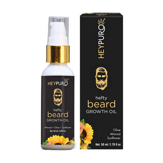 Beard Growth Oil (with Almond, Olive & Sunflower)