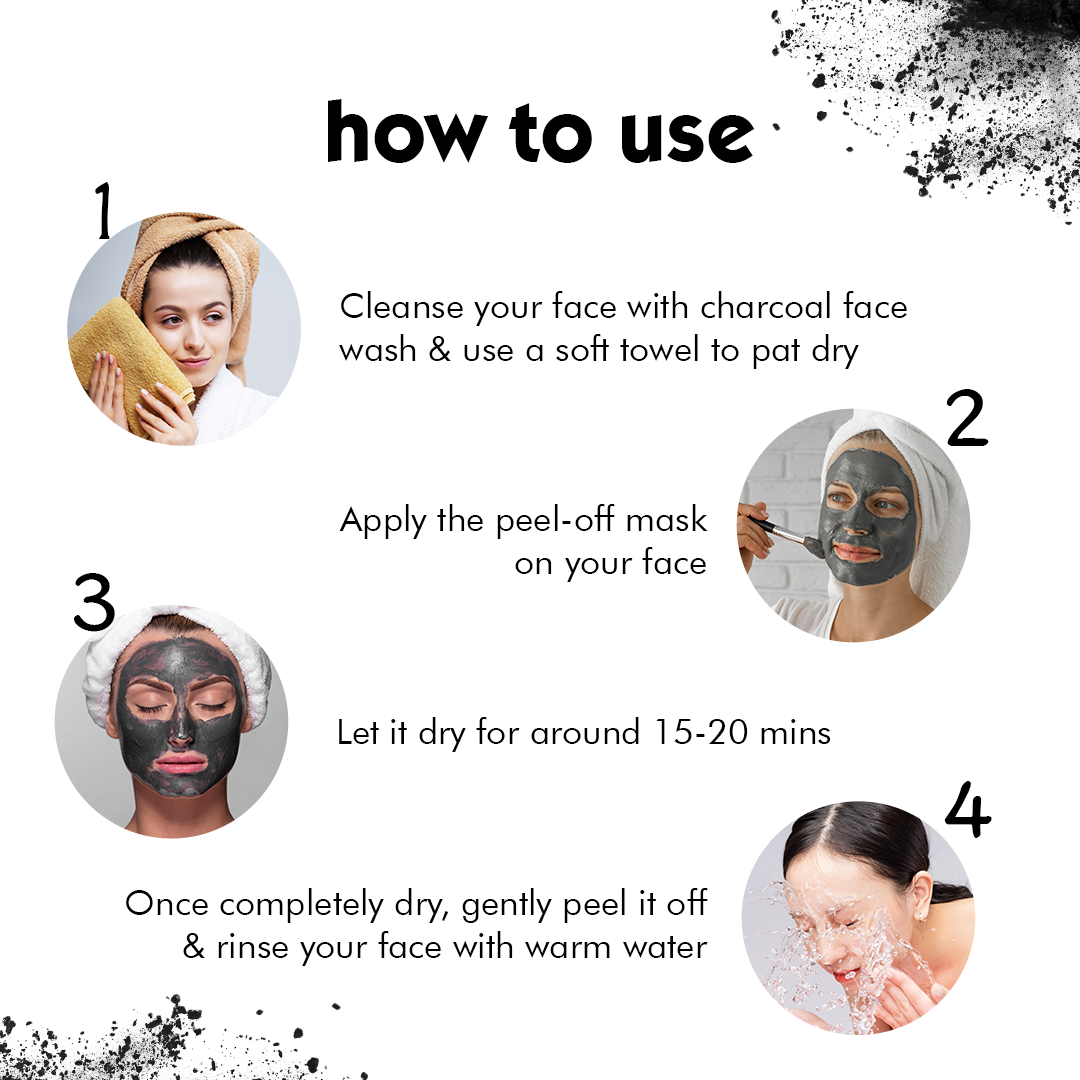 Charcoal Peel off Mask Buy 1 Get 1 FREE