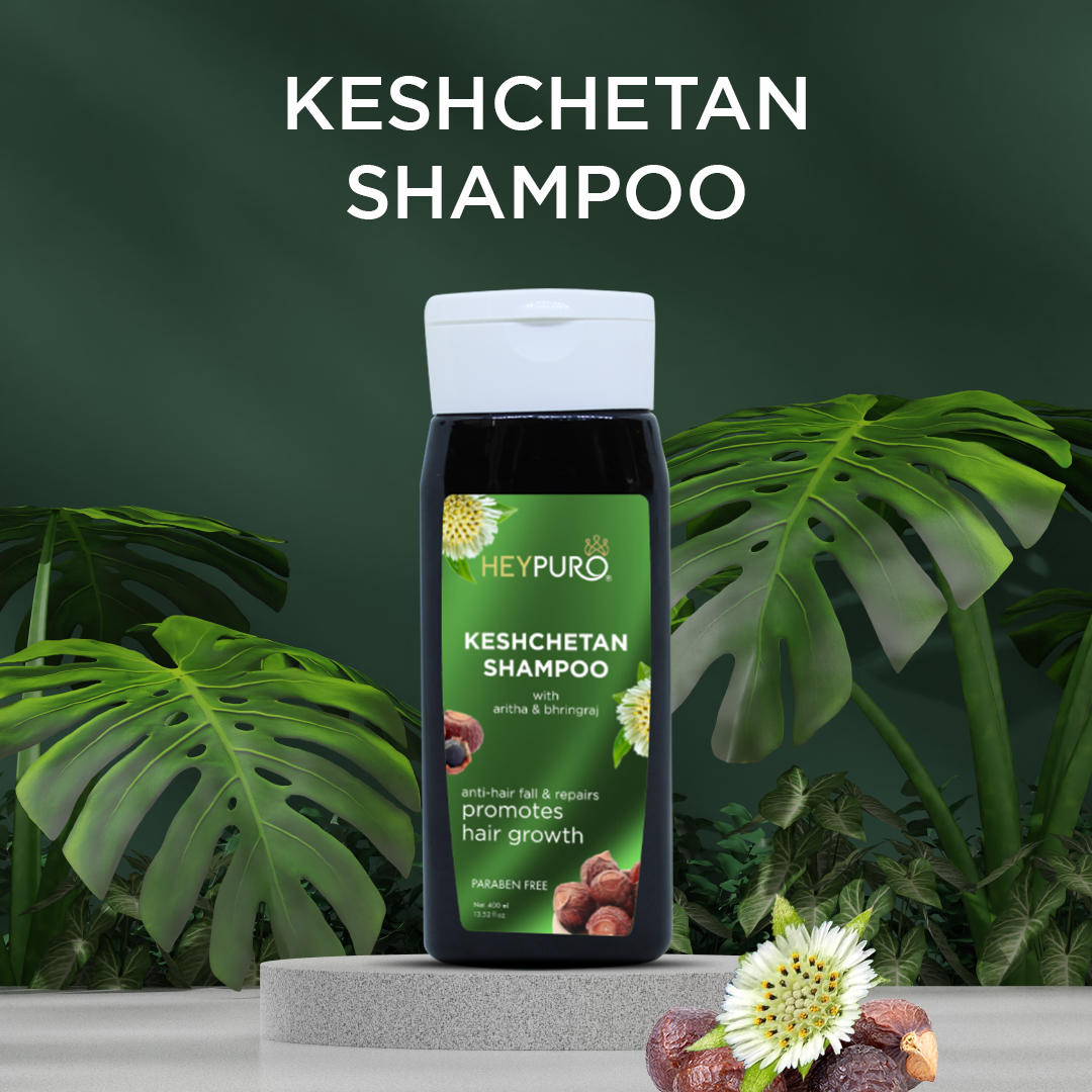 Keshchetan Shampoo (with Aritha & Bhringraj)
