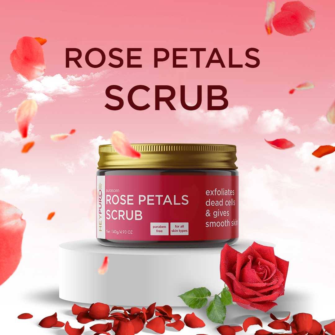 Rose Petals Face & Body Scrub (with Rose Petals)
