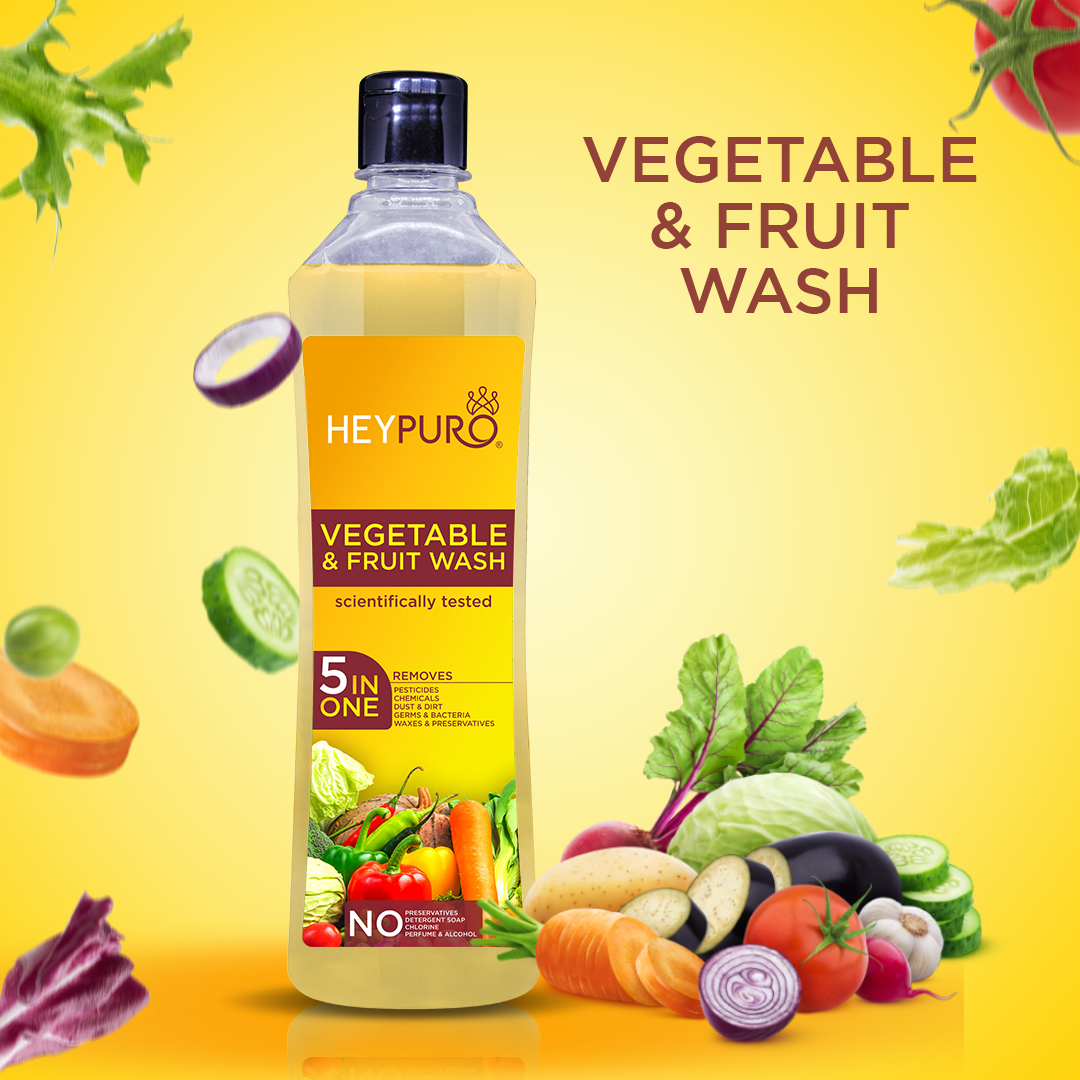 Vegetables & Fruits Wash (removes Chemicals & Pesticides)